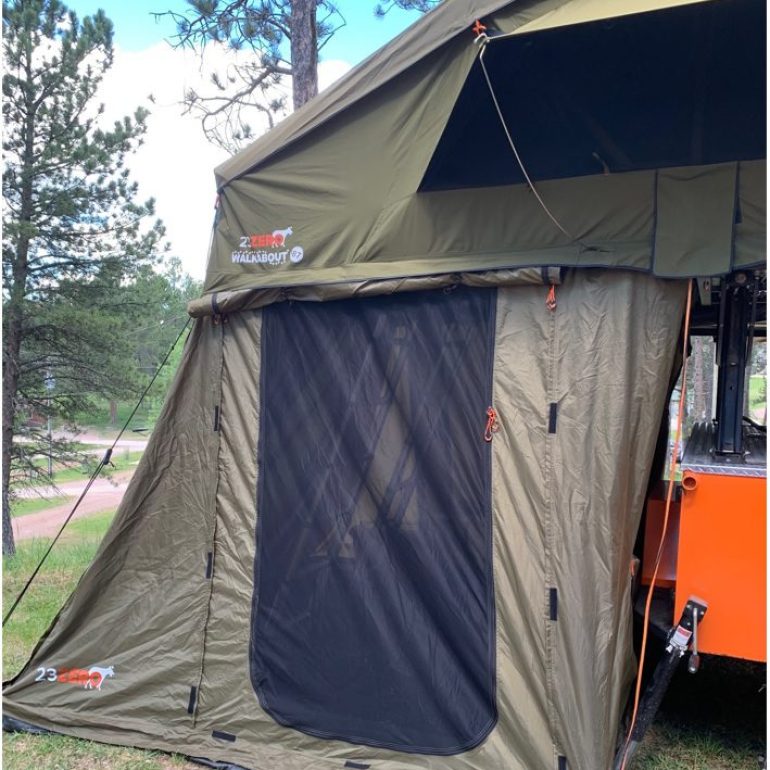 Open tent